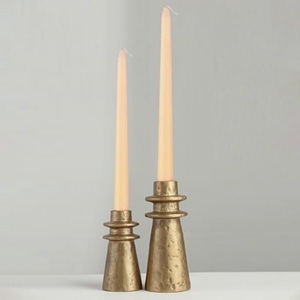Premium <b>Brass</b> Candle <b>Holder</b> for Home Celebration Table Display with Functional Elegance and Refined Interior Styling - Product Image 1