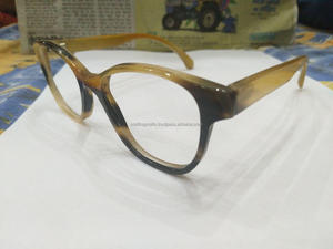 เทรนด์แฟชั่นที่ไม่ซ้ำกันกรอบใหญ่ใหญ่ใหญ่ใหญ่ใหญ่ใหญ่ฮอร์นธรรมชาติแท้เป็นมิตรกับสิ่งแวดล้อมเลียนแบบหรูหราแฮนด์เมด Omar สร้างสรรค์แว่นตา - Product Image 5