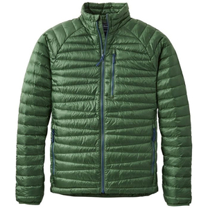 Veste matelassée verte pour homme avec col montant et fermeture éclair, coupe-vent, décontractée, pour l'extérieur, saison automne, en polyester - Product Image 4