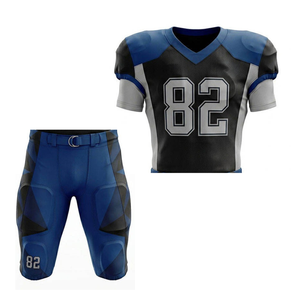 Uniformes de Fútbol Americano Personalizados por Sublimación, Transpirables, de Talla Grande, Manga Corta, de Secado Rápido para Adultos - Product Image 3