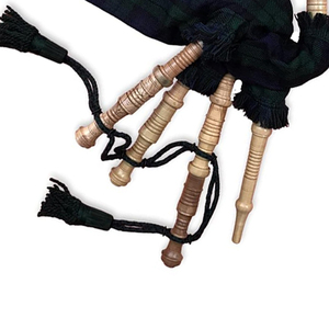 Baguettes à dixets traditionnelles artisanales des Highlands avec housse brodée et étui de transport durable pour la vente en gros - Product Image 4