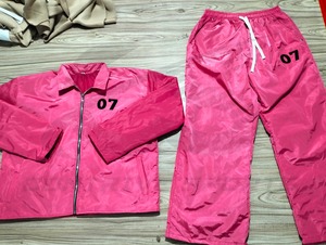 Ensemble deux pièces personnalisé pour homme 2026 : Survêtement coupe-vent avec short et veste zippée en nylon - Product Image 2