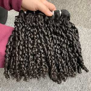 Meilleure qualité 100% extensions de cheveux vietnamiens vierges luxe pour Pixie Curly Water Wave Style pour les femmes noires - Product Image 1