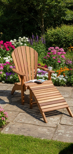 <b>Garden</b> <b>Chair</b> Classic Traditional Adirondack <b>Chair</b> Outdoor Villa Park Waterproof Durable Lightweight Portable <b>Stackable</b> - Product Image 3