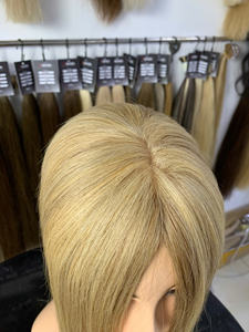 Precio de fábrica Topper Cabello 100% vietnamita de primera calidad, color personalizable, piano, todas las longitudes, belleza natural - Product Image 2