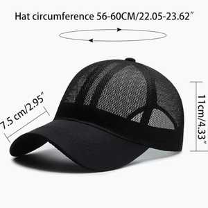 Gorra de malla, diseña tu propio sombrero, personaliza gorras para adultos, gorra deportiva personalizada de alta calidad, MOQ bajo, gorra de béisbol - Product Image 1