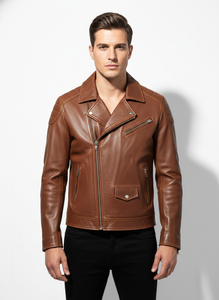 Custom Design Breathable Men Winter Jacket <b>High</b> Quality <b>Top</b> Selling Men <b>Leather</b> Jacket For Online Sale - Product Image 6