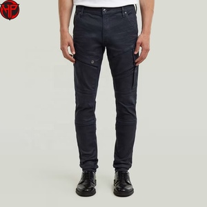 Jean de moto pour homme avec protection CE, respirant, lavable, coupe droite, style cargo, personnalisable OEM - Product Image 1