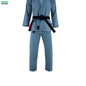 Durable Bjj Uniform Reinforced Stitching Jiu Jitsu <b>Ring</b> Dress Generic Martial Arts Practice Clothing Pants Set - Product Image 4