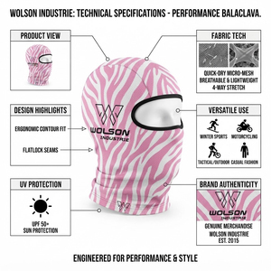 Balaclava personnalisée en sublimation, respirante, imperméable, extensible, unisexe, pour les équipes sportives, le cyclisme, la course à pied, l'entraînement - Product Image 6