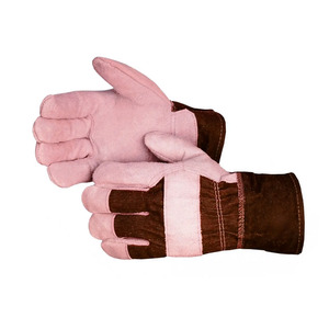 Guantes de Trabajo de Cuero Vacuno de Alta Calidad, Anti-Vibración, con Puño de Seguridad, Suaves, Cómodos, Resistentes a la Abrasión y a los Cortes - Product Image 6