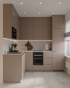 Ensemble de meubles de cuisine modulaires en bois de bouleau entièrement équipés SANYANG, meubles de rangement, design moderne complet, facile à nettoyer - Product Image 4