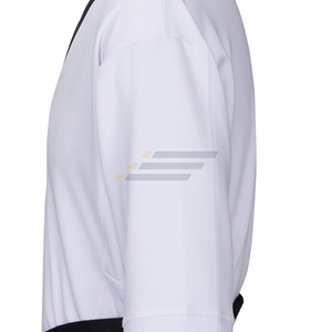 Uniforme de Taekwondo WTF Unisexe Personnalisé de Qualité Supérieure en Coton Côtelé – Ensemble de Vêtements d'Arts Martiaux OEM Design Mind Plus Size - Product Image 4