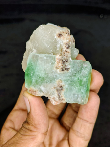 Natural Green Apophyllite with Mordenite <b>Crystal</b> <b>Cluster</b> Premium Mineral Specimen Healing Display Collectible Stone India Origin - Product Image 4