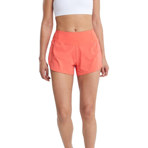 Pantalones Cortos Deportivos Cómodos para Mujer, 100% Algodón, Diseño Personalizado con Impresión, para Gimnasio y Fitness, OEM - Product Image 1