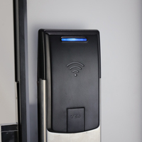 Cerradura Inteligente Impermeable para Hotel de Acero Inoxidable con Advertencia de Batería Baja e Integración PMS
