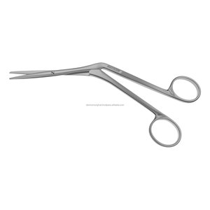 Chevalier manuel 6 3/4 po. Ciseaux nasaux en acier et inoxydable avec instrument chirurgical à base coudée en plastique - Product Image 1