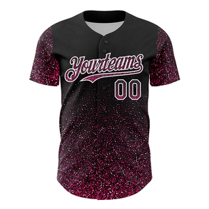 Manufacturer High Quality Polyester Sublimation Printed Softball Jersey Sportswear High Demanding Men <b>Baseball</b> Shirt Supplier - Product Image 1