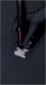 Fabricación de Joyería Hip Hop, Colgante Hip Hop Personalizado, Colgante de Plata 925 con Moissanita, Joyería para Raperos, Colgante con Nombre Personalizado - Product Image 3