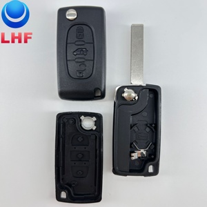 CE05236 Boîtier de clé de voiture modifié à 3 boutons pour Fiat Scudo pour Citroën Berlin pour Peugeot <span class=keywords><strong>Partner</strong></span> Expert - Product Image 1