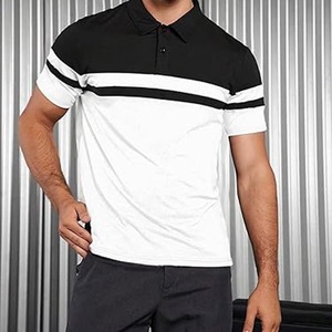 Chemises polo en coton lourd 200 g/m², 100 % coton, manches courtes, personnalisées, brodées et imprimées, pour homme, envoyées par Dress Sports - Product Image 6