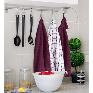 Set di 12 Asciugamani da Cucina Super Morbidi 15 X 25 Pollici, 100% Cotone Filato ad Anelli, Assorbenti per Casa, Cucina, Tè e Bar - Product Image 2