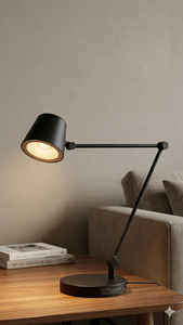 Factory Custom Wholesale Northern Europe Simple Bedroom Decoration Modern Hotel Personality Art Desk <b>Adjustment</b> Metal <b>Table</b> Lamp - Product Image 2