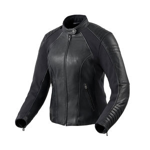 Sports Fashion Customized Motorcycle Women Leather Jacket Soft Fabric Motorcycle Leather Jacket Fashion Leather Jacket - Product Image 1