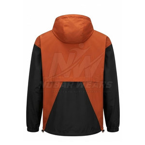 <strong>Half</strong> Zip Windbreaker <strong>Jackets</strong> Quick Dry Outdoor Running Training Shell Lightweight Long Sleeve Custom Clothing - Product Image 3