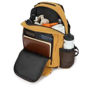 Mochila de Senderismo de Lona Resistente, Antirrobo, Impermeable, para Camping, Viajes, Montañismo - Product Image 3