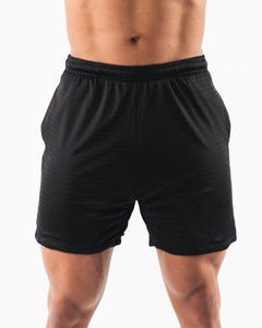 New Arrival 2026 Men's Eco-Friendly Quick Dry Breathable <b>High</b> <b>Waist</b> Drawstring Canvas Solid Color Gym Swim Beach Summer Shorts - Product Image 2