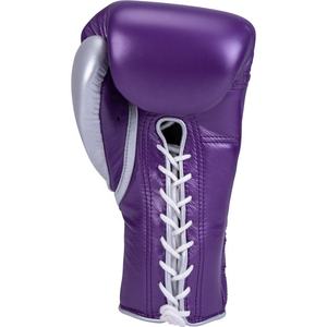 Phenom Boxing Metallic Purple/<b>silver</b> Lace Sparring <b>Gloves</b> New Design Customize Logo Special Boxing <b>Gloves</b> for Training - Product Image 4
