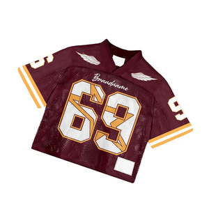 Womens Mesh <b>Football</b> <b>Shirt</b> Short Sleeve V Neck Breathable Polyester Adult Regular Fit - Product Image 2