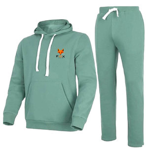 Survêtement Homme à Manches Longues Personnalisé, Streetwear Uni 100% Coton Imperméable Écologique Haute Qualité Vente en Gros - Product Image 1