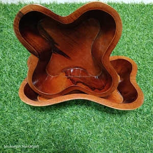Top Quality Natural Wood Bowl <b>Candles</b> Bowl Outdoor Decorations Wooden <b>Candle</b> Bowls <b>Round</b> Party for Home Christmas Festival Decor - Product Image 3