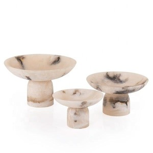 Juego de Tazones de Resina Modernos Hechos a Mano, Tazones para Servir de Color Sólido Pulido, Aptos para Lavavajillas, para Servir Comida en el Hogar o en Bodas - Product Image 1