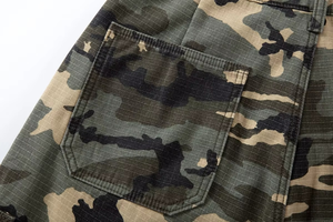 Cargo Pants for Men Workwear Shorts Cotton Linen Casual Loose Shorts Outdoor Pockets Jogging Men's Sports Shorts - Product Image 6