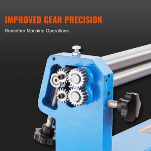 Máquina Laminadora de 24 Pulgadas, Capacidad de Calibre 16, para Laminar y Doblar Chapa Metálica, con 2 Características Desmontables - Product Image 4