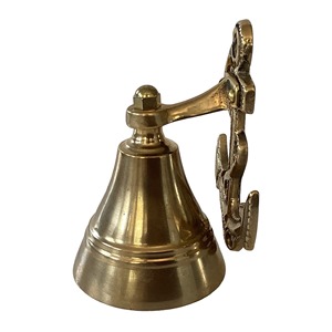 Campana Náutica de Latón de Lujo, Campana de Latón Premium para Hogar, Oficina, Barco, Templo, Puerta y Decoración, Ideal para Regalo - Product Image 5