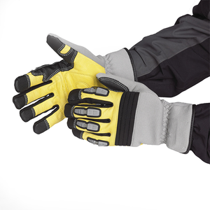 Guantes de Pesca de Seguridad de Cuero Mecánico Anti-Impacto Personalizados, Protección de Muñeca con TPR, Palma Reforzada, Diseño Ergonómico, Cuatro Estaciones - Product Image 6