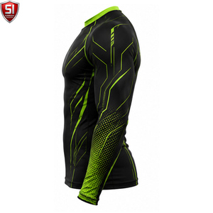 Unisex <b>Long</b> <b>Sleeve</b> <b>Compression</b> <b>Shirt</b> Crew Neck Sublimation Printed Quick Dry Breathable Full <b>Sleeve</b> Sports Body - Product Image 5