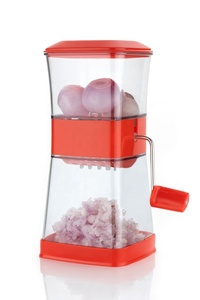 Cortador Manual de plástico para el hogar, cocina, manivela manual, rebanador de verduras, Mini herramienta duradera para especias, cebolla y ajo - Product Image 4