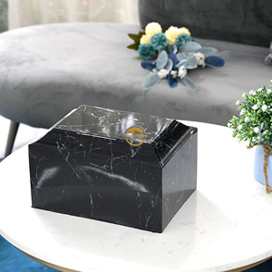 Solid Hardwood Ashes Urn for Funeral Services Wholesale Wooden Cremation <b>Box</b> Export Supplier Premium Wooden Urn for Adult Ashes - Product Image 5