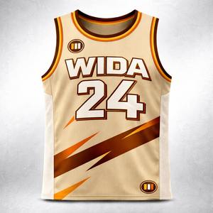 Personnalisez vos propres uniformes de basket-ball d'équipe, ensemble de maillots de basket-ball réversibles, 100% polyester, maillot de basket-ball à séchage rapide, prix avantageux - Product Image 2