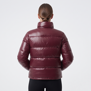 Veste matelassée d'hiver personnalisée avec logo 2026, vente en gros, veste matelassée pour femmes, doudoune pour femmes - Product Image 3