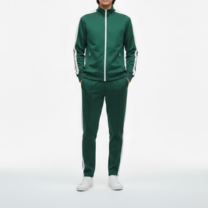 Nouvel ensemble de survêtement respirant de haute qualité à coupe régulière avec taille élastique pour l'entraînement sportif et la gym - Product Image 2