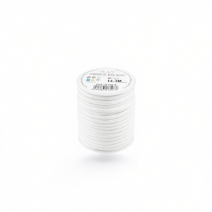 Corda da marinaio ILAN 4mm bianca 14,3m per la creazione di gioielli - Product Image 2