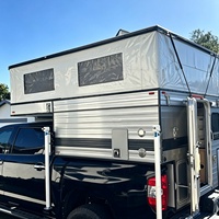 Coque de camping amovible pour pick-up, module de camping à fixer sur la benne avec compartiment de rangement, pour les escapades hors réseau dans la nature sauvage