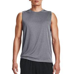 Heavyweight <b>Sleeveless</b> <b>Hoodie</b> Muscle Workout Tank Tops <b>Men's</b> Casual Gym Tank Top Front Pocket Plus Size Wholesale Cotton Blank - Product Image 1