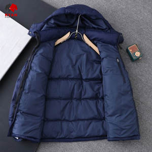 Chaqueta Acolchada de Diseño Personalizado para Hombre, Cuello Alto, Cierre de Cremallera, Tela Transpirable con Logotipo Personalizado, Diseño ODM - Product Image 6